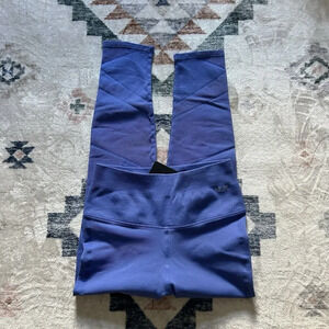 NWT NUX Womens Active Shapeshifter Blue Leggings Size Small S Yoga Gym